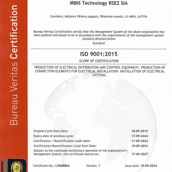 ISO 9001:2015