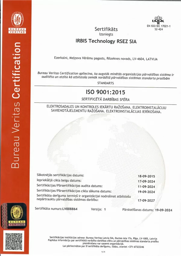 ISO 9001:2015