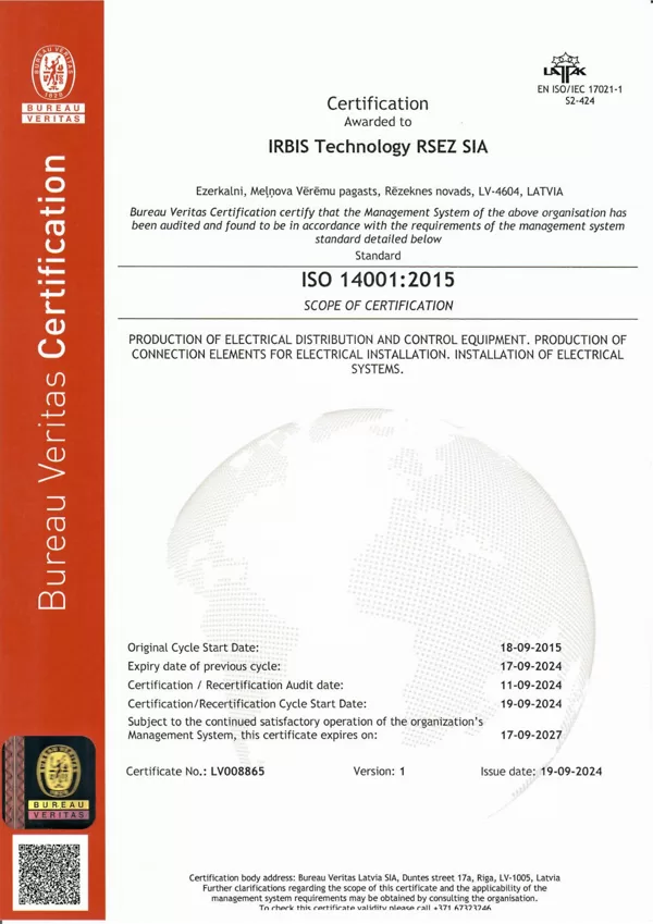 ISO 14001:2015