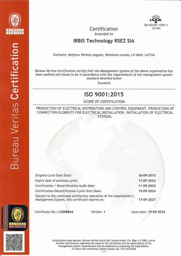 ISO 9001:2015